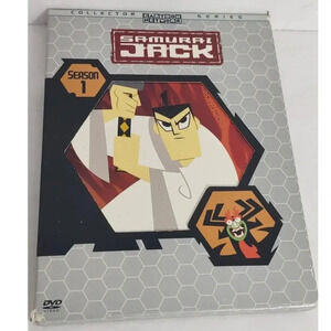 Samurai Jack Season 1 Two Disk Box Set Collector Series
